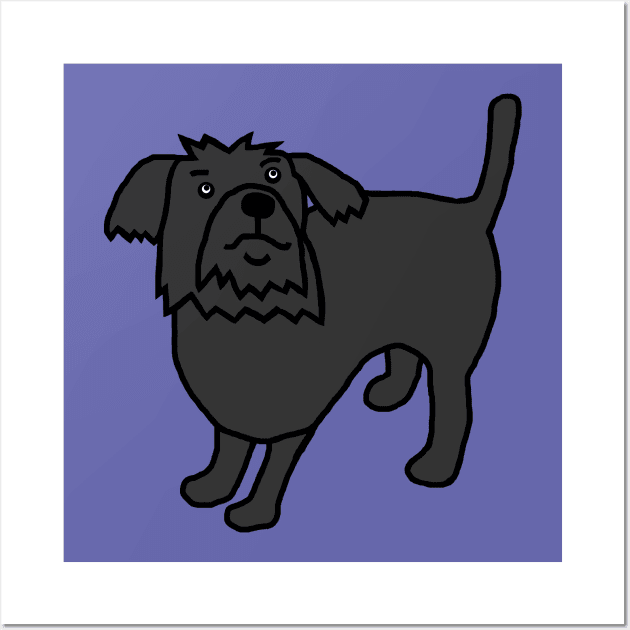 Cute Dog Wall Art by ellenhenryart